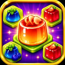 Icono de Hexa Jelly Merge